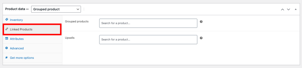 Modifica della meta box dei dati di prodotto