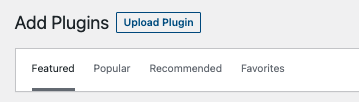 Aggiungi nuovo plugin