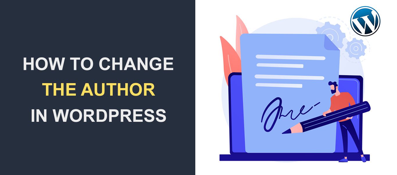 Como alterar o autor no WordPress