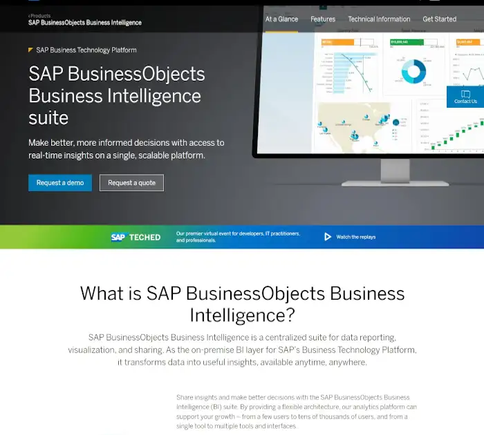 SAP 業務對象 BI