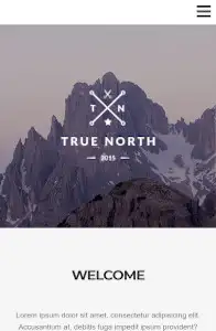 True North auf dem Handy