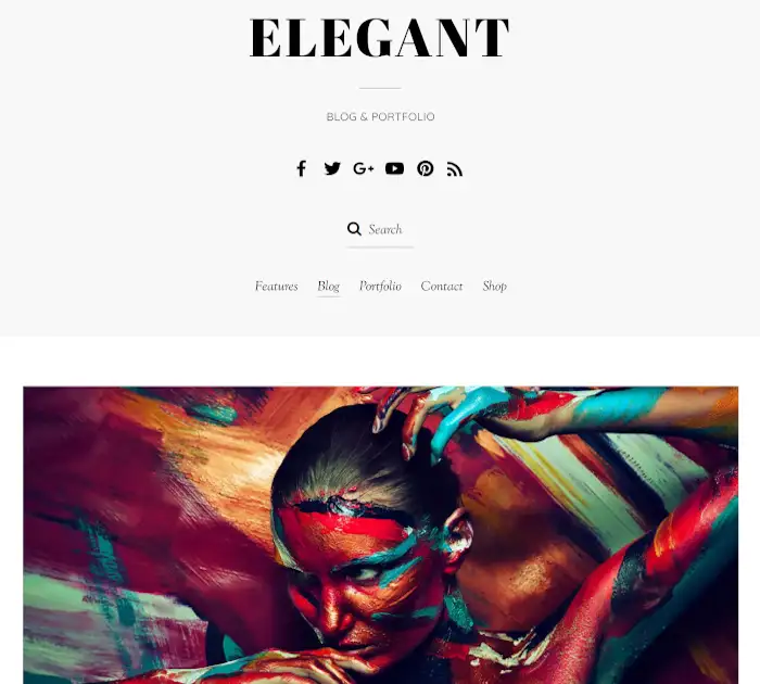 Beste einfache WordPress-Themen: Elegant