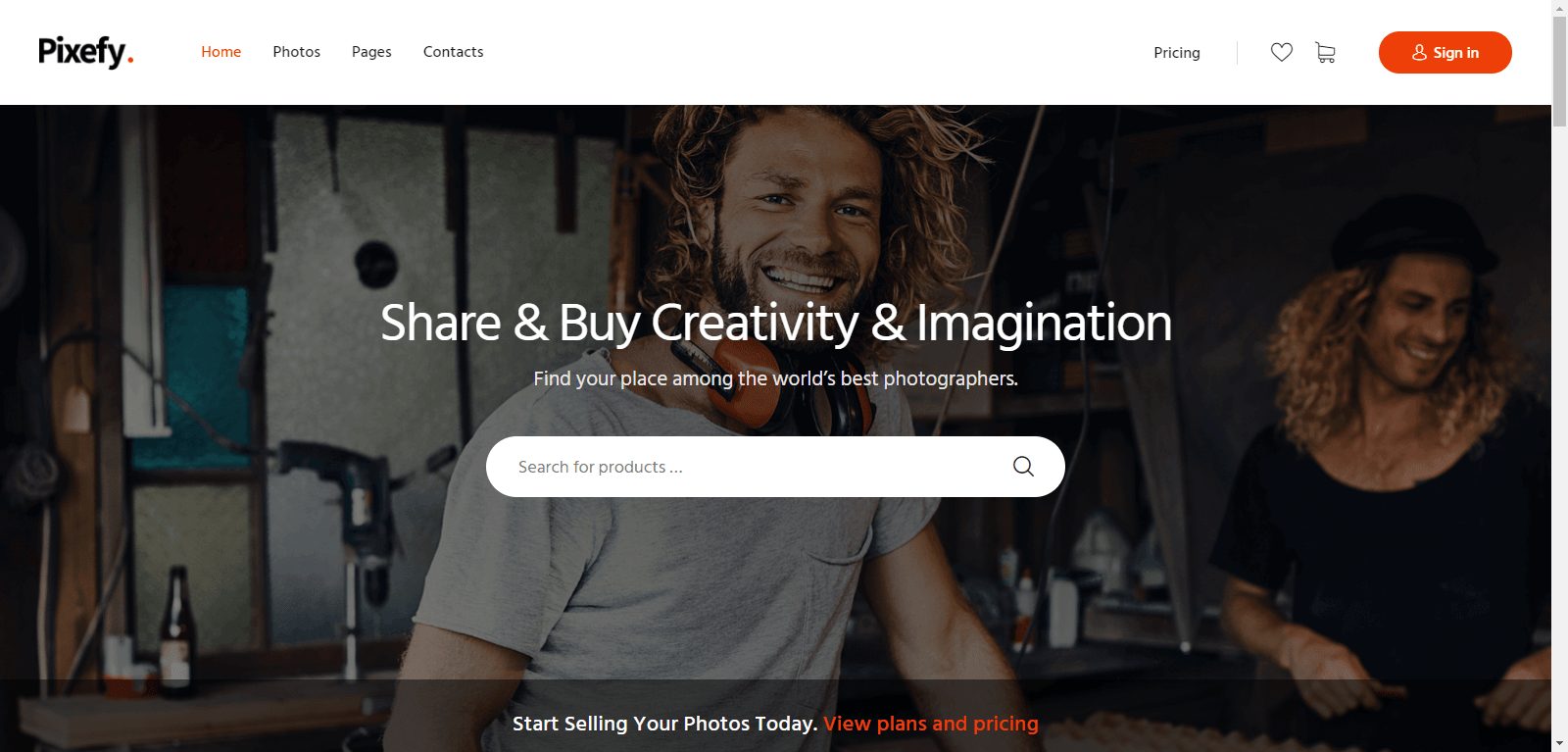 Pixefy- I migliori temi WordPress per il mercato dei servizi