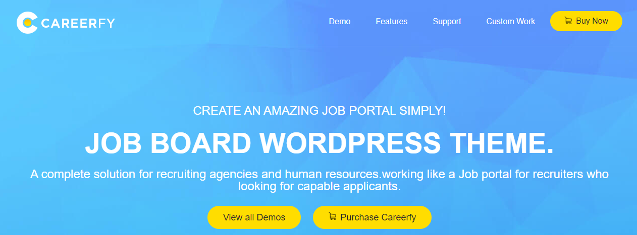 Careerfy- Cea mai bună temă WordPress pentru panoul de muncă