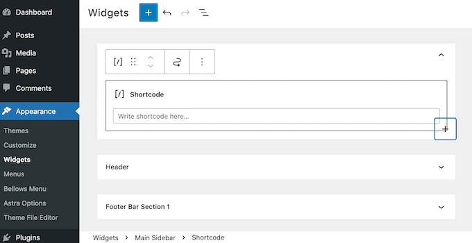 Cara Menambahkan Widget ke Sidebar WordPress.