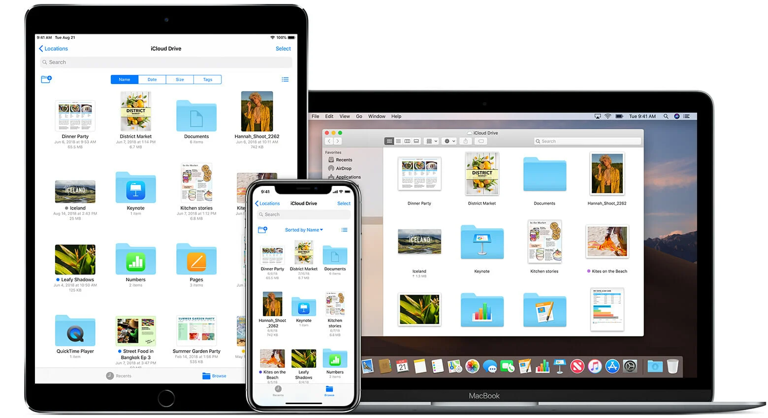 Unidad iCloud de Apple