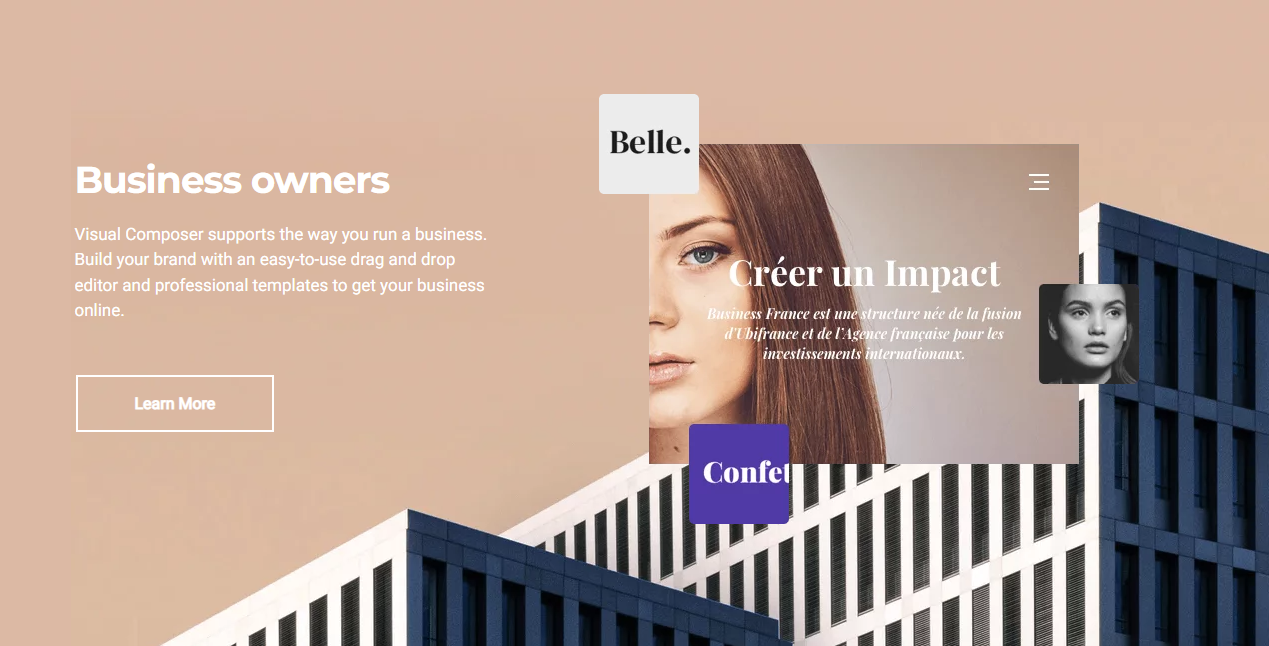 Visual Composer Website Builder: WordPress-Seitenersteller