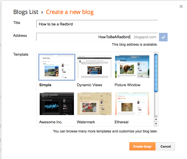 PPWP Pro: สร้างบล็อกใหม่ด้วย Blogger