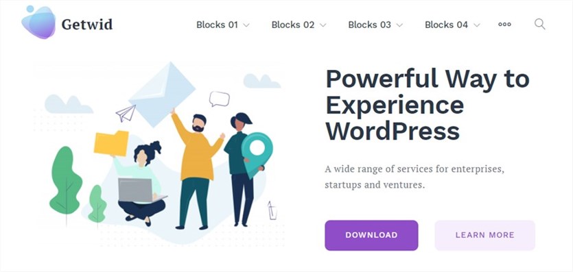 Getwid Base Free WordPress Theme