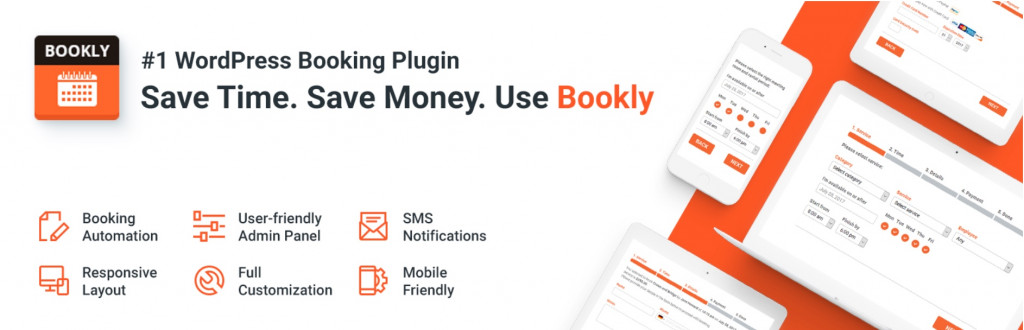 Bookly - البرنامج المساعد للحجز من WordPress مجانًا