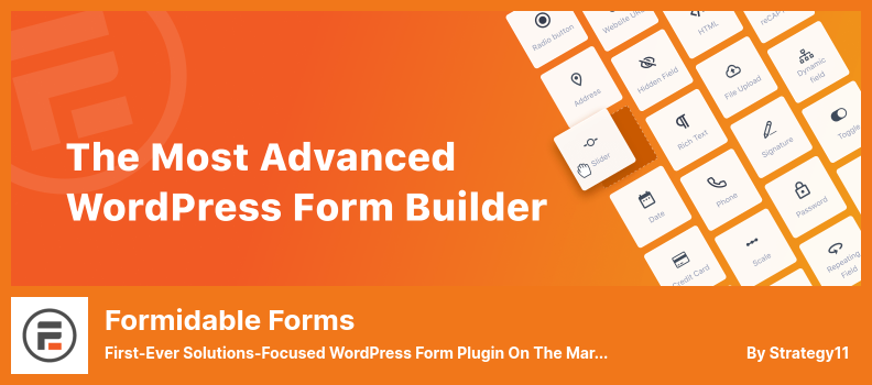 Formidable Forms Plugin - Primul plugin WordPress de formulare axat pe soluții de pe piață