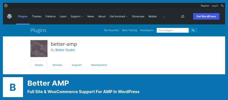 Better AMP Plugin - Site complet și suport WooCommerce pentru AMP în WordPress