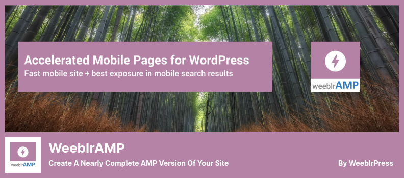 Plugin weeblrAMP - Creați o versiune AMP aproape completă a site-ului dvs