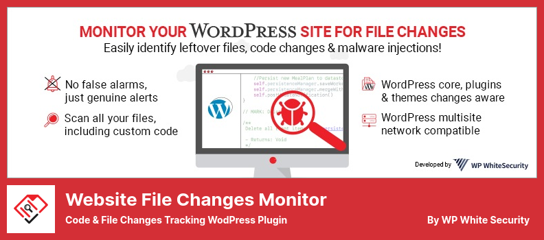 Plugin per il monitoraggio delle modifiche ai file del sito Web - Plugin WodPress per il monitoraggio delle modifiche al codice e ai file