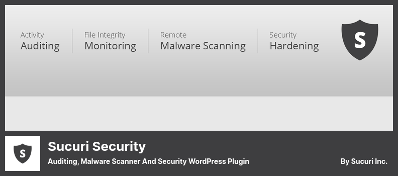 Sucuri Security Plugin - Plugin WordPress per Auditing, Malware Scanner e Sicurezza