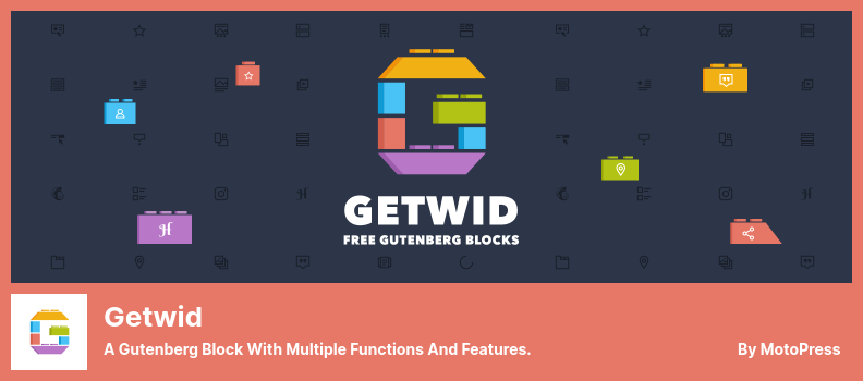 Getwid-Plugin - Ein Gutenberg-Block mit mehreren Funktionen und Merkmalen.