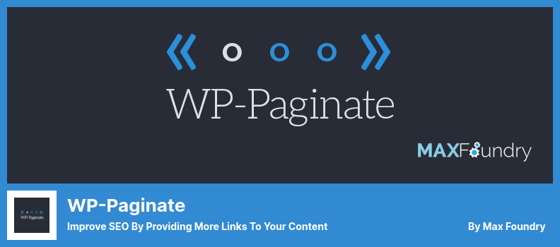 WP-Paginate Plugin – Verbessern Sie SEO, indem Sie mehr Links zu Ihren Inhalten bereitstellen