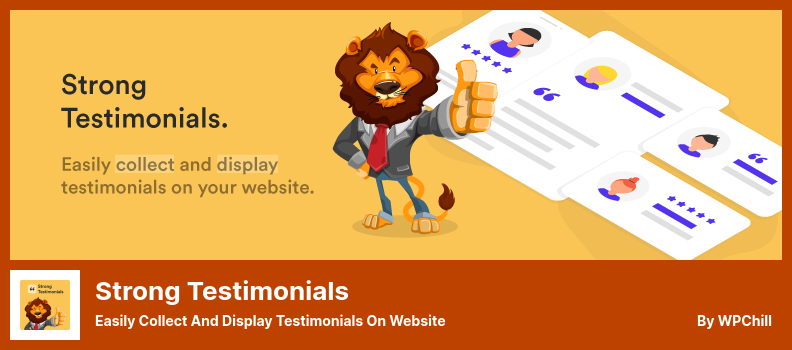 Plugin Strong Testimonials - Collectez et affichez facilement des témoignages sur le site Web