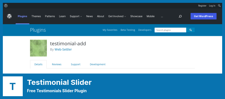 Plugin Slider de témoignages - Plugin Slider de témoignages gratuit