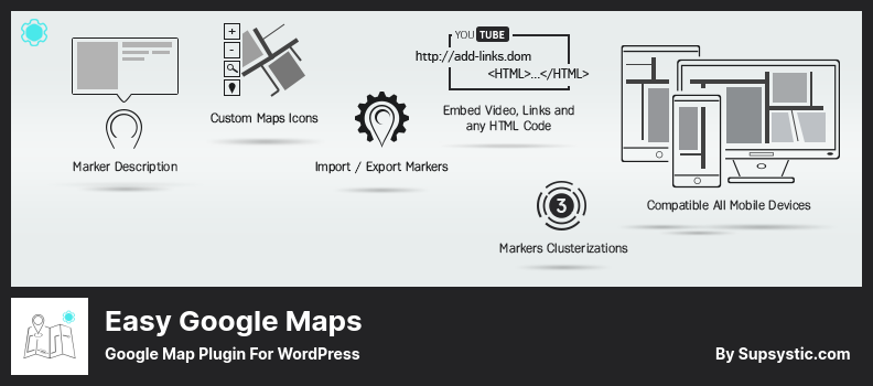 Plugin Google Maps facile - Plugin Google Maps pour WordPress