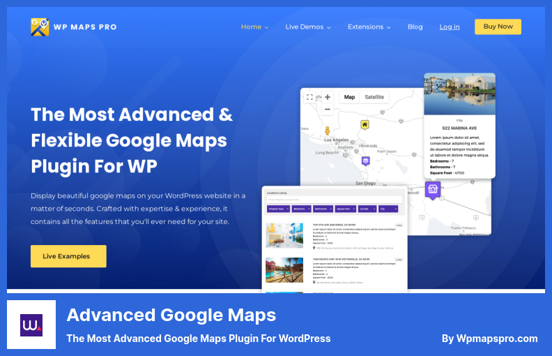 Plugin Google Maps avancé - Le plugin Google Maps le plus avancé pour WordPress