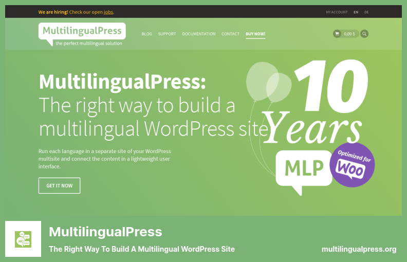 MultilingualPress Plugin - La bonne façon de créer un site WordPress multilingue