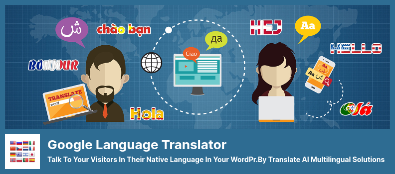 Plugin Google Language Translator - Parlez à vos visiteurs dans leur langue maternelle sur votre site WordPress