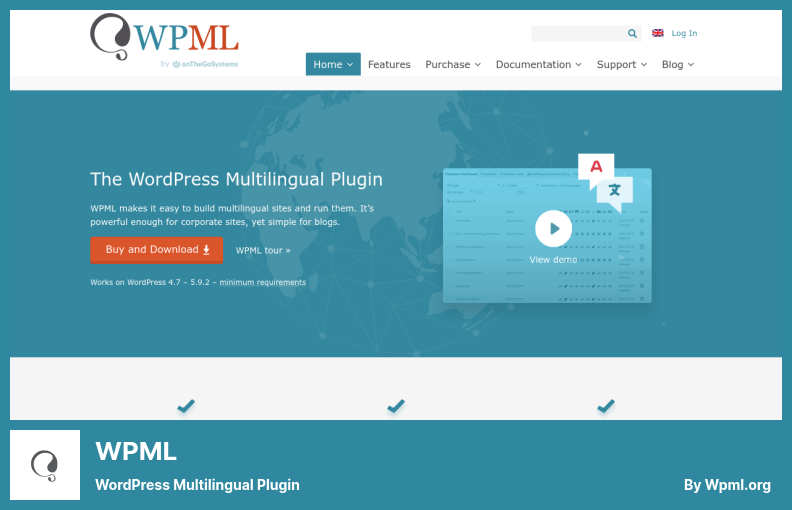 Plugin WPML - Plugin multilingue WordPress