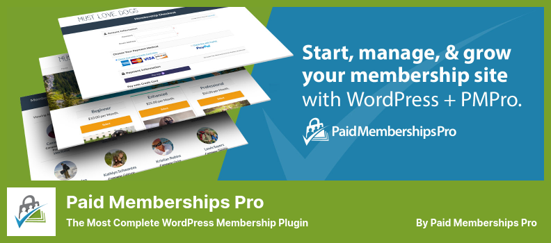 Paid Memberships Pro Plugin - Le plugin d'adhésion WordPress le plus complet