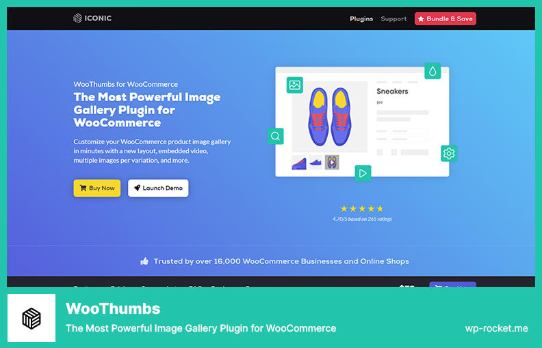 Plugin WooThumbs - Le plugin de galerie d'images le plus puissant pour WooCommerce