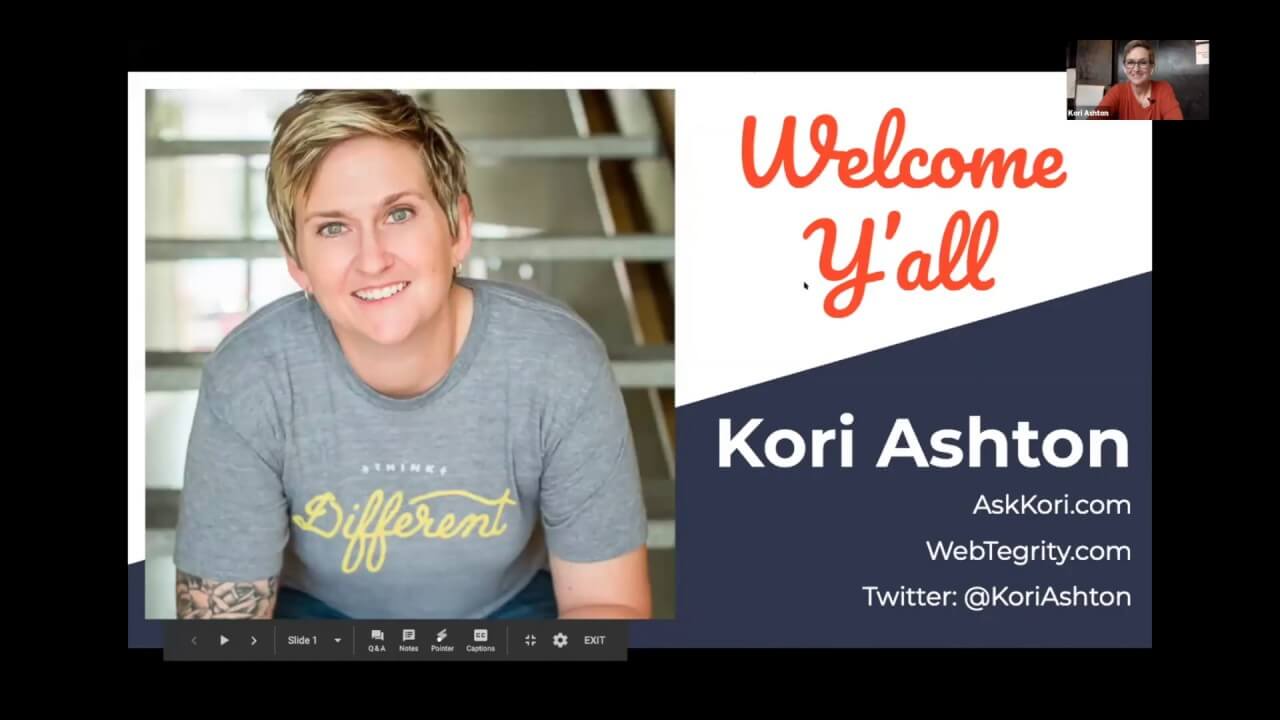 WordPress ช่อง YouTube- Kori Ashton