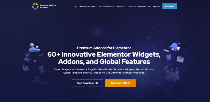 Premium Addons for Elementor plugin