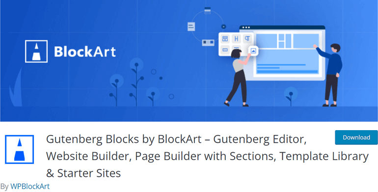 BlockArt 구텐베르그 블록 플러그인