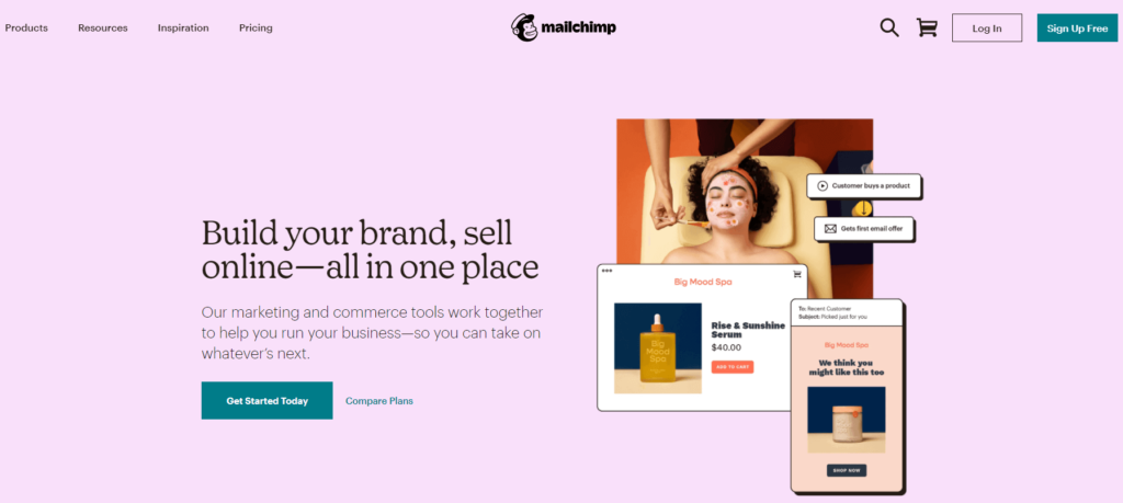 mailchimp é uma ótima ferramenta de blog de negócios