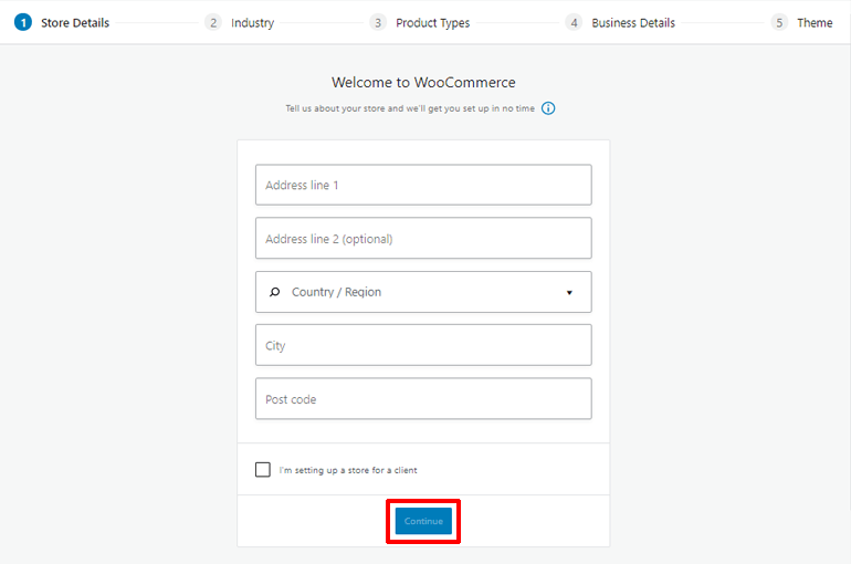 상점 세부 정보 제공 WooCommerce를 사용하여 전자 상거래 웹 사이트를 만드는 방법