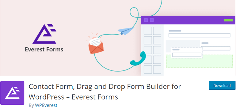 Everest Forms 최고의 Form Builder 플러그인