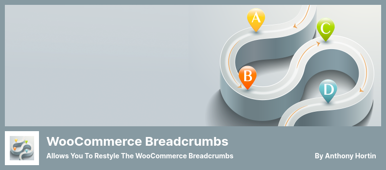 Plugin WooCommerce Breadcrumbs - Permite que você redesenhe o WooCommerce Breadcrumbs