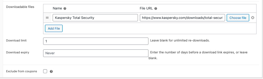 Kaspersky Total Security 다운로드 링크 추가