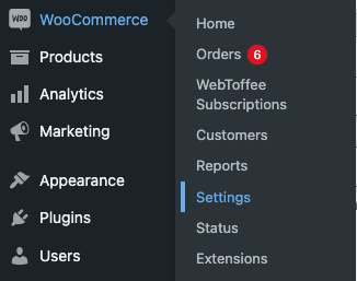 WooCommerce 설정