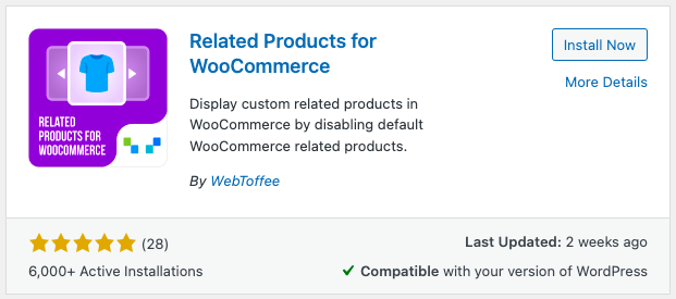 为 WebToffee 的 WooCommerce 插件安装相关产品