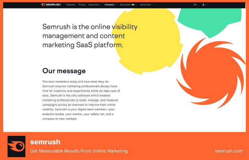 SEMRush 플러그인 - 온라인 마케팅에서 측정 가능한 결과 얻기