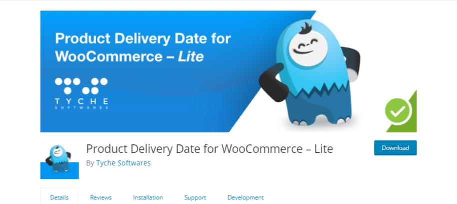 WooCommerce 배송 날짜 플러그인