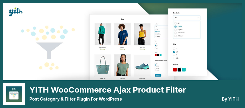 YITH WooCommerce Ajax 제품 필터 플러그인 - WordPress용 포스트 카테고리 및 필터 플러그인