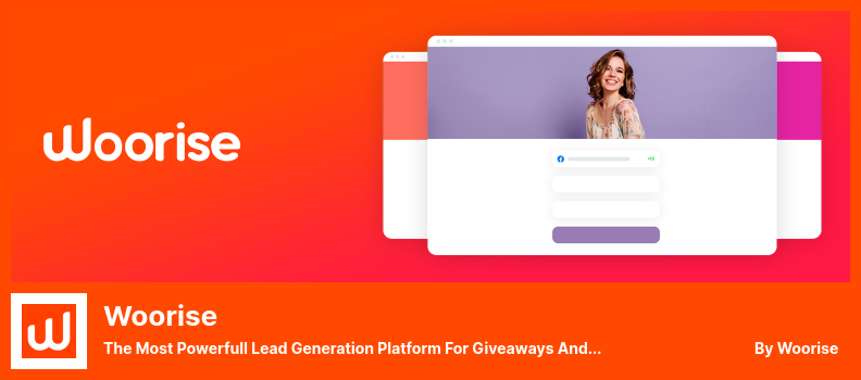 Plugin Woorise - A plataforma de geração de leads mais poderosa para brindes e concursos