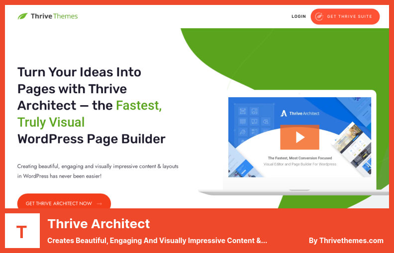 Thrive Architect Plugin – Erstellt schöne, ansprechende und visuell beeindruckende Inhalte und Layouts