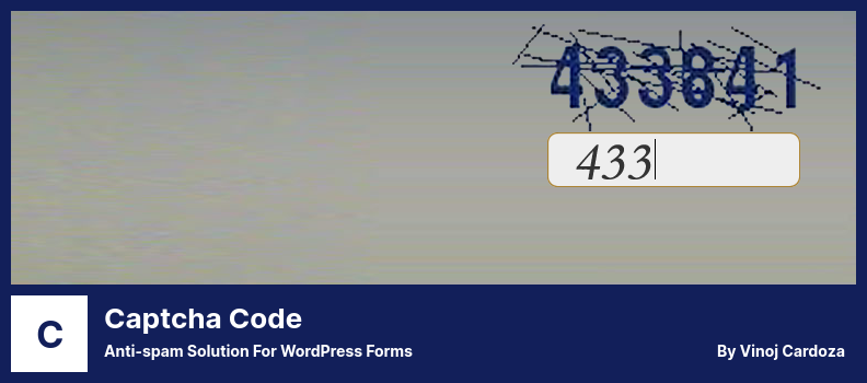 ปลั๊กอินรหัส Captcha - โซลูชันป้องกันสแปมสำหรับแบบฟอร์ม WordPress