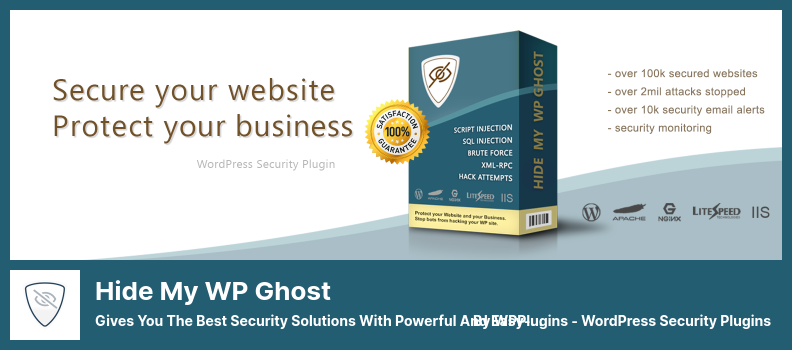 Hide My WP Ghost Plugin: le brinda las mejores soluciones de seguridad con funciones potentes y fáciles de usar