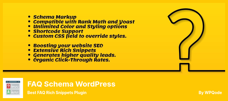 FAQ Schema WordPress Plugin - 最佳FAQ Rich Snippets Plugin