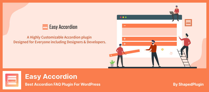 Plugin Easy Accordion - Melhor Plugin de FAQ do Accordion para WordPress