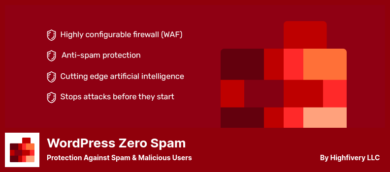 Plugin WordPress Zero Spam - Perlindungan Terhadap Spam & Pengguna Berbahaya